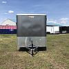 Charcoal 2026 Rainbow Trailers 6'x12' Prairie Road Cargo Trailer Tandem Axle Barn Doors 2x3500 lb Axles at FM Trailer World