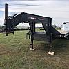 Black 2002 SWS 30' Gooseneck 2x10,000 lb Axles at FM Trailer World