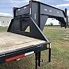 Black 2002 SWS 30' Gooseneck 2x10,000 lb Axles at FM Trailer World