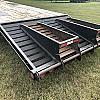 Black 2002 SWS 30' Gooseneck 2x10,000 lb Axles at FM Trailer World