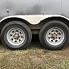 Charcoal 2018 Wells Cargo 8.5'x16' Rear Barn Doors w/2-5200# Axles at FM Trailer World
