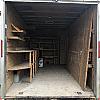 Charcoal 2018 Wells Cargo 8.5'x16' Rear Barn Doors w/2-5200# Axles at FM Trailer World