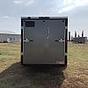 Charcoal 2027 Rainbow Trailers 6'x12' Prairie Road Cargo Trailer Single Axle Charcoal Ramp 1x3500 lb Axle at FM Trailer World