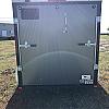 Charcoal 2027 Rainbow Trailers 6'x12' Prairie Road Cargo Trailer Tandem Ramp Door Charcoal 2x3500 lb Axles at FM Trailer World