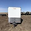 White 2027 Rainbow Trailers 5'x10' Prairie Road Cargo Trailer Single Axle White Ramp Door 1x3500 lb Axle at FM Trailer World