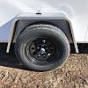White 2027 Rainbow Trailers 5'x10' Prairie Road Cargo Trailer Single Axle White Ramp Door 1x3500 lb Axle at FM Trailer World