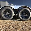 Black 2027 Rainbow Trailers 7'x16' Prairie Road Cargo Trailer Tandem V Nose 84" Ramp Door 2x3500 lb Axles at FM Trailer World