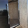 Black 2027 Rainbow Trailers 7'x16' Prairie Road Cargo Trailer Tandem V Nose 84" Ramp Door 2x3500 lb Axles at FM Trailer World