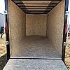 Black 2027 Rainbow Trailers 7'x16' Prairie Road Cargo Trailer Tandem V Nose 84" Ramp Door 2x3500 lb Axles at FM Trailer World