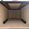 White 2027 Rainbow Trailers 8'.5x16' Prairie Road Cargo Trailer Ramp Door - V Nose  - 2x5200 lb Axles at FM Trailer World