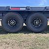 Black 2027 Rainbow Trailers 20' Deck Above - 14,000 GVWR 2x7,000 lb Axles at FM Trailer World