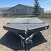 Black 2027 Rainbow Trailers 14' Express 2 Place Sled 1x3500 lb Axle at FM Trailer World