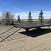 Black 2027 Rainbow Trailers 14' Express 2 Place Sled 1x3500 lb Axle at FM Trailer World