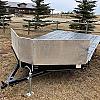 Black 2027 Rainbow Trailers 14' Express 2 Place Sled 1x3500 lb Axle at FM Trailer World