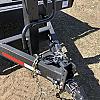 Black 2027 Rainbow Trailers 20' HD Equipment Trailer Flip Up Ramps 2x7,000 lb Axles at FM Trailer World