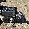 Black 2027 Rainbow Trailers 20' HD Equipment Trailer Flip Up Ramps 2x7,000 lb Axles at FM Trailer World