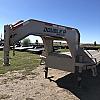 Sand Dune 2027 Double A 30' Pro Gooseneck Flatdeck Trailer 2x10,000 lb Axles at FM Trailer World