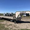 Sand Dune 2027 Double A 30' Pro Gooseneck Flatdeck Trailer 2x10,000 lb Axles at FM Trailer World