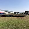 Black 2027 Double A 30' Pro Gooseneck Flatdeck Trailer 3x7,000 lb Axles at FM Trailer World
