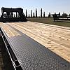 Black 2027 Double A 30' Pro Gooseneck Flatdeck Trailer 3x7,000 lb Axles at FM Trailer World