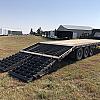 Black 2027 Double A 30' Pro Gooseneck Flatdeck Trailer 3x7,000 lb Axles at FM Trailer World