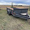 Ranger Green 2027 Double A 14' Pro Dump Trailer 2x7000 lb Axles at FM Trailer World