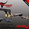 Ranger Green 2027 Double A 32' Pro Gooseneck Flatdeck Trailer 2x10,000 lb Axles at FM Trailer World