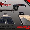 Black 2027 Double A 30' Pro Gooseneck Flatdeck Trailer 3x7,000 lb Axles at FM Trailer World