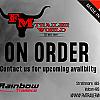 Black 2027 Rainbow Trailers 7'x14' Express Utility Trailer with Ramp Sides & LG Ramp 1x5,200 Axle at FM Trailer World – Image 1
